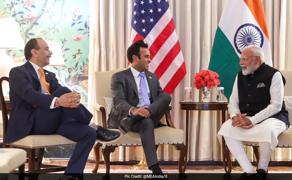 ద్వైపాక్షిక సమావేశం తరువాత వివేక్ రామస్వామి