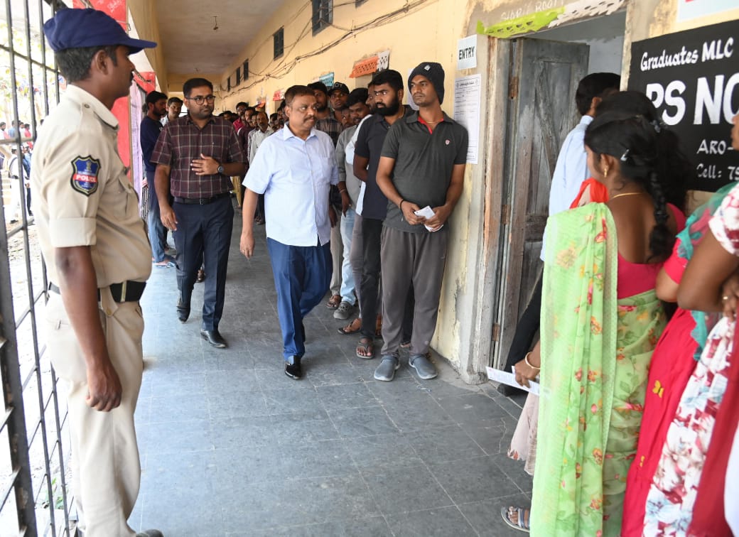 ప్రశాంతాంగం ఎమ్మెల్సీ ఎన్నికల ఎన్నికల - ముద్రా న్యూస్