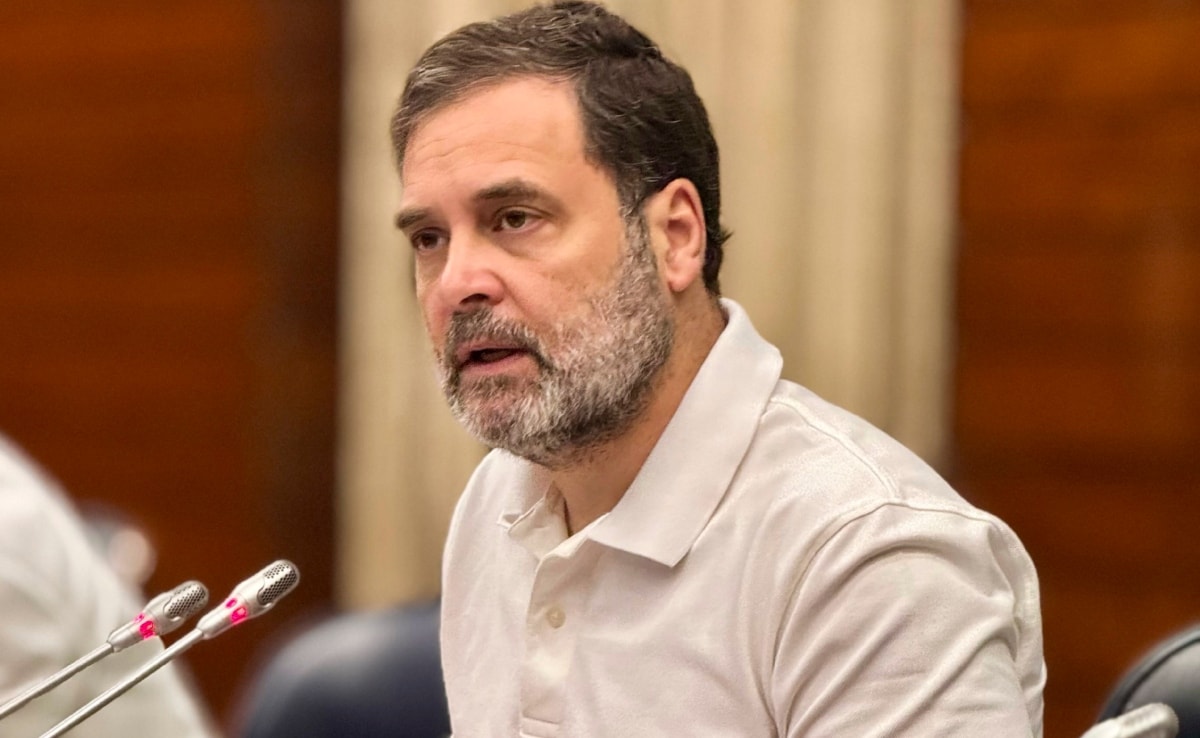 రాహుల్ గాంధీ కాంగ్రెస్ కార్మికులకు చెప్పారు