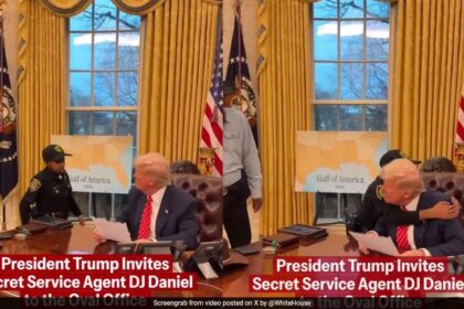 13 ఏళ్ల సీక్రెట్ సర్వీస్ ఏజెంట్ డోనాల్డ్ ట్రంప్ కోసం "బిగ్ హగ్"