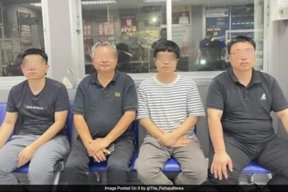 4 మంది చైనీస్ పురుషులు కూలిపోయిన బ్యాంకాక్ సైట్ నుండి పత్రాలను "తొలగించడానికి" ప్రయత్నిస్తారు, అదుపులోకి తీసుకున్నారు