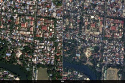 ఉపగ్రహ చిత్రాలు భారీ-స్థాయి విధ్వంసం చూపుతాయి