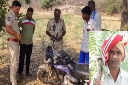 జగిత్యాల జిల్లాలో బైక్ ను)