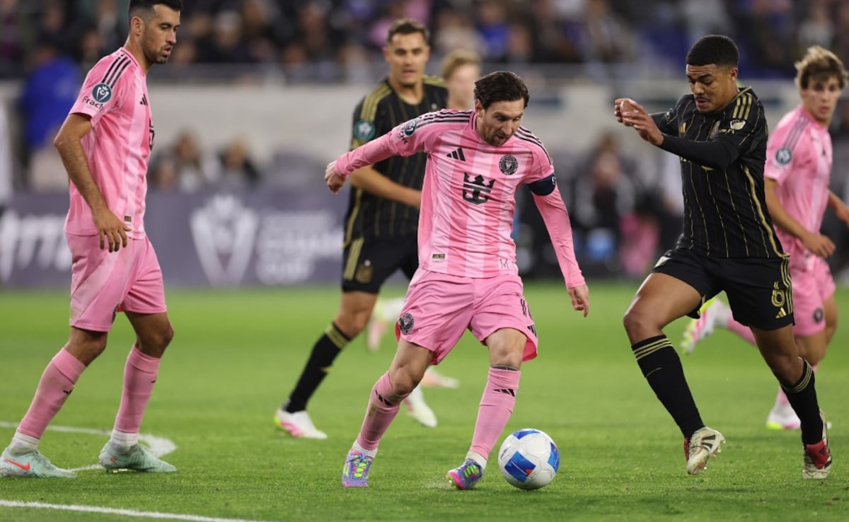 కాంకాకాఫ్ ఛాంపియన్స్ కప్‌లో లియోనెల్ మెస్సీ మరియు ఇంటర్ మయామి LAFC చేత ఆశ్చర్యపోయారు