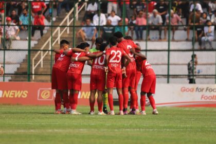 చర్చిల్ బ్రదర్స్ ఐ-లీగ్ పైన తాత్కాలికంగా పూర్తి చేస్తారు, టైటిల్ ఫేట్ ఐఫ్ తీర్పుపై ఆధారపడి ఉంటుంది