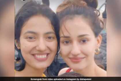 నటుడు దిషా పటాని సోదరి పాడబడిన భవనంలో శిశువును కాపాడటానికి గోడ ఎక్కాడు