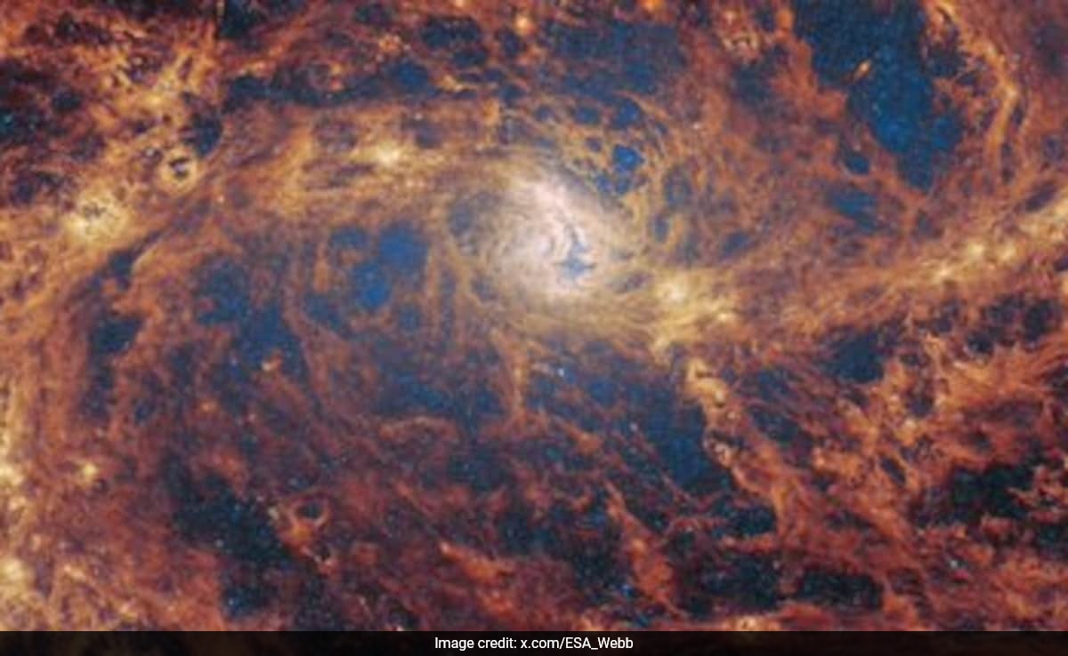 సమీపంలోని మురి గెలాక్సీలో దాక్కున్న సూపర్ మాసివ్ కాల రంధ్రం యొక్క సంకేతాలు