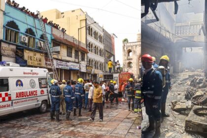 17 హైదరాబాద్ యొక్క ఐకానిక్ చార్మినార్ సమీపంలో భవనంలో భారీ అగ్నిప్రమాదంలో మరణించారు