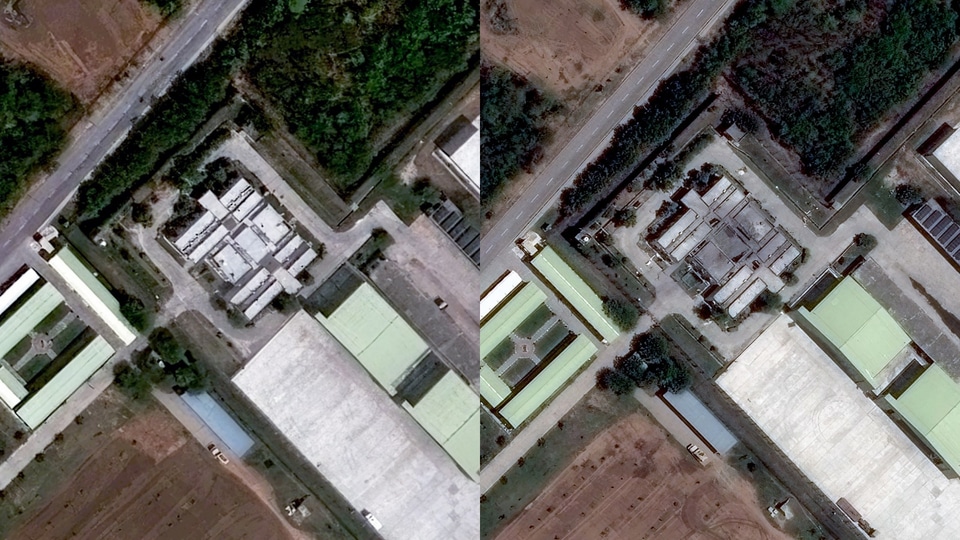 ఆపరేషన్ సిందూర్ లో పాక్ పాక్ ఎయిర్ బేస్ లకు జరిగిన విధ్వంసాన్ని కళ్లకు గట్టిన)