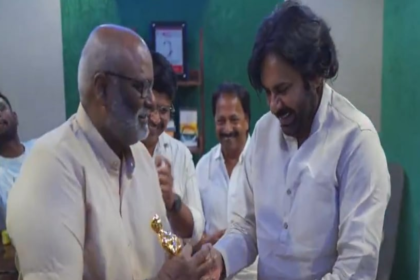 కీరవాణి స్టూడియోలో 'వీరమల్లు'- పవన్ పవన్ చేతుల్లో ఆస్కార్ అవార్డు అవార్డు, స్వరవాణికి స్వరవాణికి స్వరవాణికి