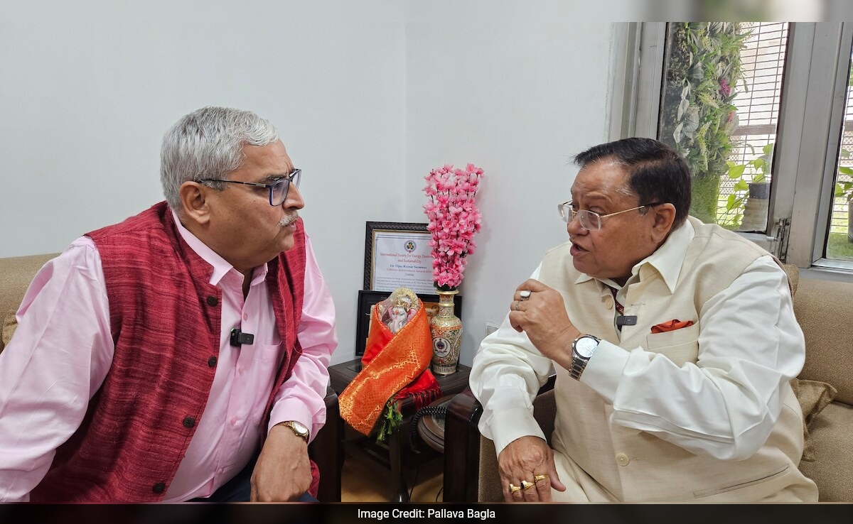 నితి ఆయోగ్‌లోని టాప్ క్షిపణి శాస్త్రవేత్త డాక్టర్ వికె సరస్వత్