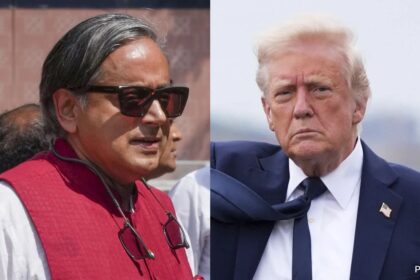 షషి తారూర్ డోనాల్డ్ ట్రంప్ పాత్ర గురించి మసకబారండి